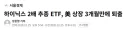 주식) 하이닉스 2배 추종 ETF, 美 상장 3개월만에 퇴출