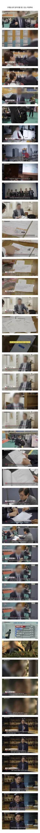 퇴직 후 일자리를 찾아 다니는 5060
