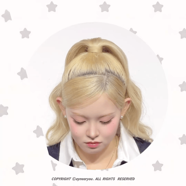 금발일 때랑 흑발일 때 분위기가 확 다른 여돌...JPG