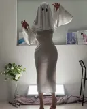 할로윈 준비중인 처자