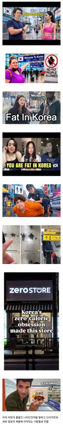서구에서 보는 한국인의 다이어트