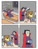 뱀파이어가 일어날 때 하는 일