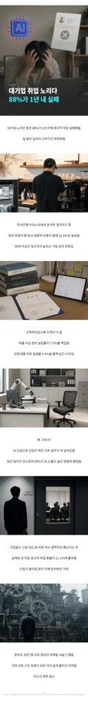 한국은행: 20대 일자리 ㅈ됐다, 생각보다 심각함