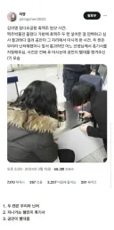 김미명 칭다오공항 흑맥주 원샷 사건