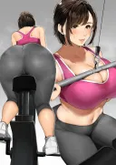 '운동하는 아줌마'