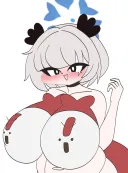 블루아카) 할로윈 복장 최애 낙서 중